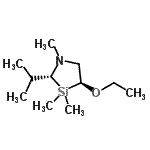 CAS#: 802982-48-5, (2R,4S)-4-Ethoxy-2-isopropyl-1,3,3-trimethyl-1,3-azasilolidine
