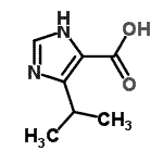 CAS#: 80304-43-4, 4-Isopropyl-1H-imidazole-5-carboxylic acid