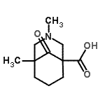 CAS#: 803634-06-2, 3,5-Dimethyl-9-oxo-3-azabicyclo[3.3.1]nonane-1-carboxylic acid