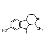 CAS#: 803686-28-4, 1-Methyl-2,3,4,4a,9,9a-hexahydro-1H-beta-carbolin-7-ol