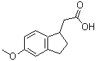 CAS#: 80370-87-2, (5-Methoxy-2,3-dihydro-1H-inden-1-yl)acetic acid
