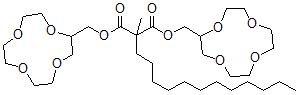 CAS#: 80403-59-4, Bis[(12-Crown-4)Methyl] Dodecylmethylmalonate