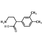 CAS#: 804427-74-5, 4-Amino-2-(3,4-dimethylphenyl)butanoic acid