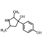 CAS#: 804427-76-7, 3-(4-Hydroxyphenyl)-2,5-dimethyl-3-pyrrolidinol