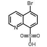CAS#: 804430-48-6, 5-Bromo-8-quinolinesulfonic acid
