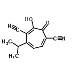 CAS#: 804431-91-2, 2-Hydroxy-7-isopropyl-3-oxo-1,4,6-cycloheptatriene-1,4-dicarbonitrile