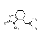 CAS#: 804434-75-1, 4-[(Dimethylamino)methyl]-3-methyl-4,5,6,7-tetrahydro-1,3-benzothiazol-2(3H)-one
