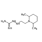 CAS#: 804435-91-4, 2-[2-(2,6-Dimethyl-1-piperidinyl)ethyl]hydrazinecarboximidamide