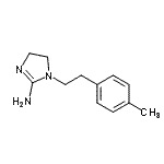 CAS#: 804439-91-6, 1-[2-(4-Methylphenyl)ethyl]-4,5-dihydro-1H-imidazol-2-amine