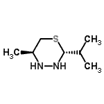 CAS#: 80494-44-6, (2R,5S)-2-Isopropyl-5-methyl-1,3,4-thiadiazinane