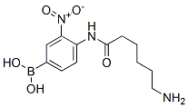 CAS#: 80500-29-4, 3-Nitro-4-(6-Aminohexylamido)Phenylboronic Acid