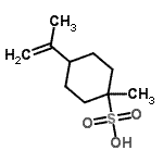 CAS#: 805184-60-5, 4-Isopropenyl-1-methylcyclohexanesulfonic acid