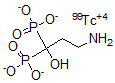 CAS#: 80549-01-5, Technetium 3-amino-1-hydroxypropane-1,1-diphosphonate