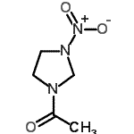 CAS#: 80552-97-2, 1-(3-Nitro-1-imidazolidinyl)ethanone