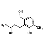 CAS#: 805944-72-3, [3-Hydroxy-5-(hydroxymethyl)-2-methyl-4-pyridinyl]methyl carbamimidothioate