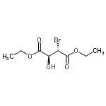 CAS#: 80640-14-8, Diethyl (2S,3S)-2-bromo-3-hydroxysuccinate
