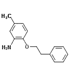 CAS#: 806603-62-3, 5-Methyl-2-(2-phenylethoxy)aniline