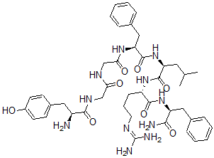CAS#: 80690-78-4, 6-Arginyl-7-phenylalaninamide-leucine enkephalin