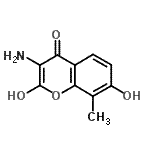CAS#: 807262-14-2, 3-Amino-2,7-dihydroxy-8-methyl-4H-chromen-4-one