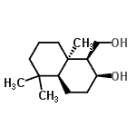 CAS#: 807360-95-8, (1S,2S,4aS,8aR)-1-(Hydroxymethyl)-5,5,8a-trimethyldecahydro-2-naphthalenol