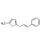 CAS#: 807370-02-1, 2-Methyl-5-[(2E)-3-phenyl-2-propen-1-yl]thiophene
