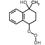 CAS#: 807631-52-3, 1,2,3,4-Tetrahydro-4-Hydrotrioxy-1-Methyl-1-Naphthalenol