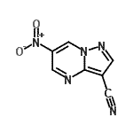 CAS#: 80772-97-0, 6-Nitropyrazolo[1,5-a]pyrimidine-3-carbonitrile