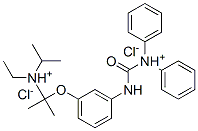 CAS#: 80784-96-9, 2-[3-[(Phenyl-Phenylazaniumylidene-Methyl)Amino]Phenoxy]Ethyl-Dipropan -2-Yl-Azanium Dichloride