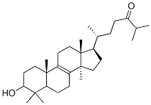 CAS 登录号：80799-31-1， 羊毛甾-8-烯-3-醇-24-酮