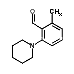 CAS#: 808133-86-0, 2-Methyl-6-(1-piperidinyl)benzaldehyde