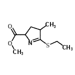 CAS#: 808148-34-7, Methyl 5-(ethylsulfanyl)-4-methyl-3,4-dihydro-2H-pyrrole-2-carboxylate