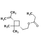 CAS#: 808229-87-0, 2-[(1R,3S)-3-Isopropenyl-2,2-dimethylcyclobutyl]ethyl propionate