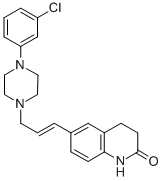 CAS 登录号：80834-55-5， 3,4-二氢-6-(3-(4-(3-氯苯基)-1-哌嗪基)-1-丙烯基)-2(1H)-喹啉酮
