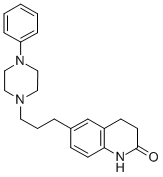 CAS 登录号：80834-65-7， 3,4-二氢-6-(3-(4-苯基-1-哌嗪基)丙基)-2(1H)-喹啉酮