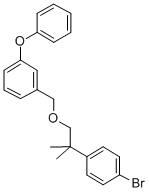 CAS 登录号：80854-08-6， 3-苯氧基苄基 2-(4-溴苯基)-2-甲基丙基醚