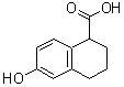 CAS#: 80859-00-3, 6-Hydroxy-1,2,3,4-tetrahydro-1-naphthalenecarboxylic acid