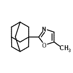 CAS#: 808737-45-3, 2-(Adamantan-1-yl)-5-methyl-1,3-oxazole