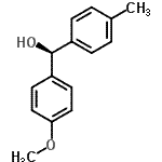 CAS 登录号：808740-72-9， (S)-(4-甲氧基苯基)(4-甲基苯基)甲醇
