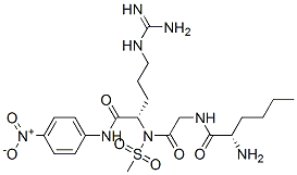 CAS 登录号：80894-73-1， 甲基磺酰基正亮氨酰-甘氨酰-精氨酸-4-硝基苯胺