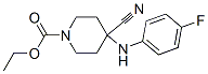 CAS#: 80912-40-9, Ethyl 4-Cyano-4-[(4-Fluorophenyl)Amino]Piperidine-1-Carboxylate