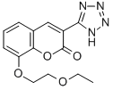 CAS 登录号：80916-81-0， 8-(2-乙氧基乙氧基)-3-(1H-四唑-5-基)-2H-1-苯并吡喃-2-酮