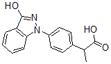 CAS 登录号：80934-60-7， 4-((3-羟基-1H-吲唑-1-基)苯基)-2-甲基乙酸