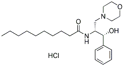 CAS#: 80938-69-8, Rel-N-[(1R,2R)-2-Hydroxy-1-(4-Morpholinylmethyl)-2-Phenylethyl]-Decanamide Hydrochloride(1:1)