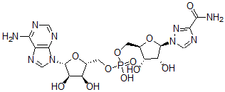 CAS 登录号：80948-57-8， 腺苷酰-(3'-5')-病毒唑