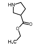 CAS#: 81049-27-6, Ethyl 3-pyrrolidinecarboxylate