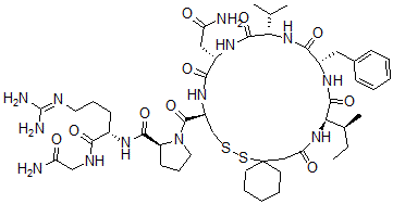 CAS#: 81094-06-6, (1-Mercaptocyclohexaneacetic Acid)(1)-Ile(2)-Val(4)-Argipressin