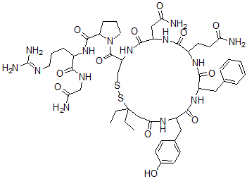 CAS 登录号：81131-88-6， 1-(beta-巯基-beta,beta-二乙基丙酸)-精氨酸加压素