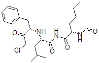 CAS#: 81134-56-7, N-Formylnorleucyl-Leucyl-Phenylalanine Chloromethyl Ketone
