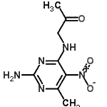 CAS#: 811439-86-8, 1-[(2-Amino-6-methyl-5-nitro-4-pyrimidinyl)amino]acetone
