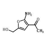 CAS#: 81145-01-9, 1-[2-Amino-5-(hydroxymethyl)-3-furyl]ethanone